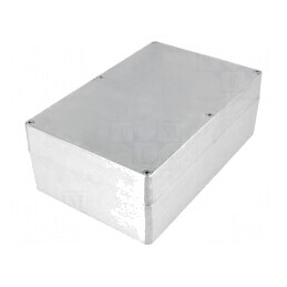 Carcasă Universală Aluminiu Natural IP67 146x222x82mm | Electronic-mag.ro | Componente Electronice