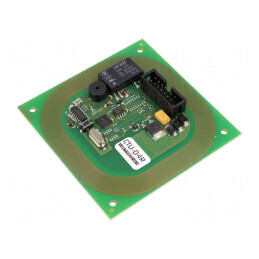 Cititor RFID 125kHz cu Antenă 79.5mm 8-16V RS485 | Electronic-mag.ro | Componente Electronice
