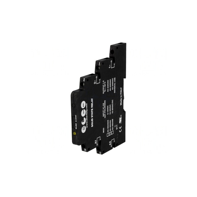 Releu Intermediar SPST-NO 10-32VDC 6A DIN SA-06240A | Electronic-mag.ro | Componente Electronice