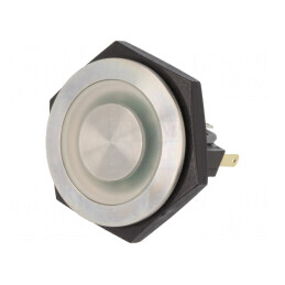 Comutator anti-vandalism SPDT 3A 250VAC IP67 ON-(ON) | Electronic-mag.ro | Componente Electronice