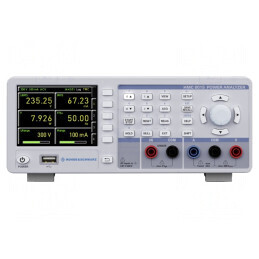 Aparat de măsură: analizor de putere | color,LCD TFT 3,5" | 0,05% | HMC8015