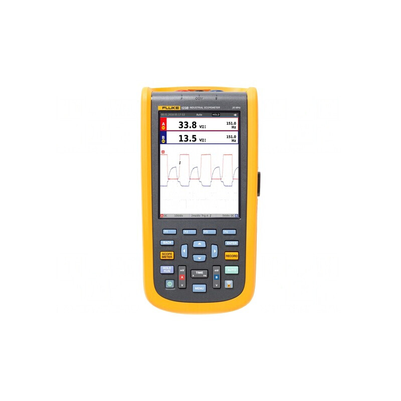 Osciloscop Portabil FLUKE 123B 20MHz LCD TFT 5.7" 2 Canale | Electronic-mag.ro | Componente Electronice Osciloscop Portabil FLUKE 123B 20MHz LCD TFT 5.7" 2 Canale | Electronic-mag.ro | Componente Electronice