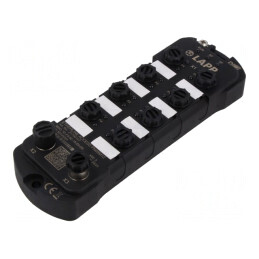 Switch Ethernet Administrabil 8 Porturi 18-30VDC M12 | Electronic-mag.ro | Componente Electronice
