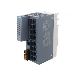 Switch Ethernet Administrabil 8 Porturi RJ45 24VDC | Electronic-mag.ro | Componente Electronice