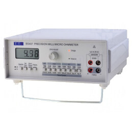 Miliohmetru LCD 3,5 Cifre cu Clip și Ștecher EU | Electronic-mag.ro | Componente Electronice