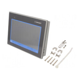 Afișaj LCD RS232/RS485 IP65 24VDC | Electronic-mag.ro | Componente Electronice