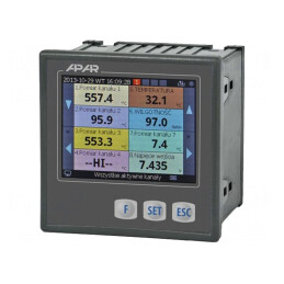 Înregistrator IP65 Panou 85-260VAC 8 Intrări | Electronic-mag.ro | Componente Electronice