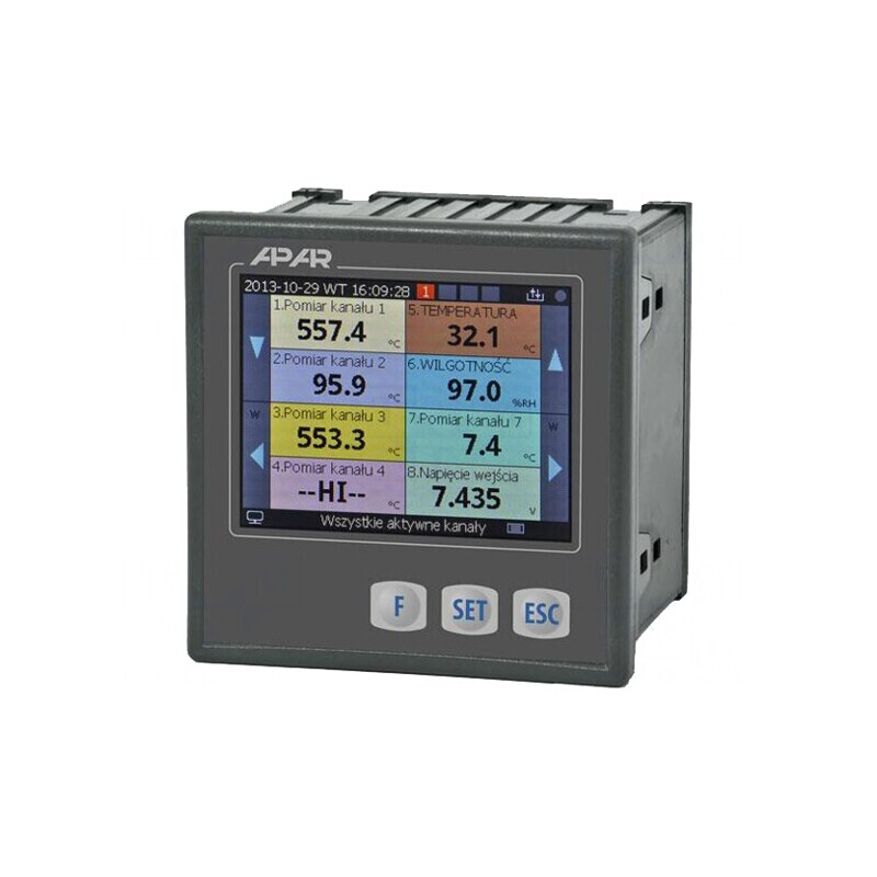 Înregistrator IP65 Panou 85-260VAC 8 Intrări | Electronic-mag.ro | Componente Electronice