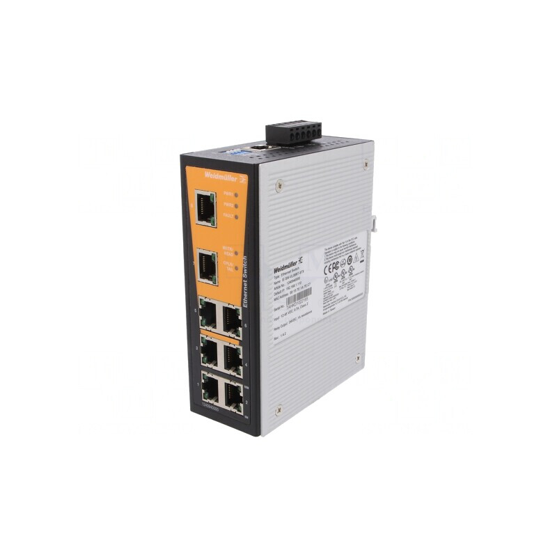 Switch Ethernet Administrabil 8 Porturi 12-45VDC | Electronic-mag.ro | Componente Electronice Switch Ethernet Administrabil 8 Porturi 12-45VDC | Electronic-mag.ro | Componente Electronice