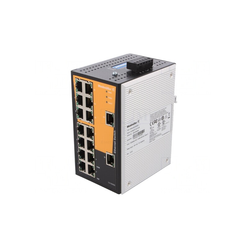 Switch Ethernet 16 Porturi RJ45 IP30 Neadministrabil | Electronic-mag.ro | Componente Electronice Switch Ethernet 16 Porturi RJ45 IP30 Neadministrabil | Electronic-mag.ro | Componente Electronice