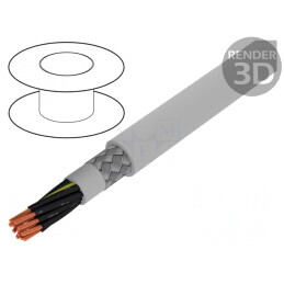 Cablu Pro-Met 12G1,5mm2 Ecranat Cupru Cositorit PVC