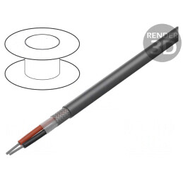 Cablu Xtra Guard 1 2x16AWG PVC 30,5m Gri Închis | Electronic-mag.ro | Componente Electronice