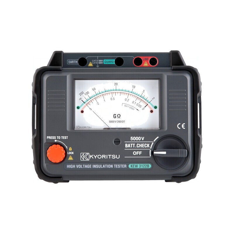 Aparat de Măsurat Rezistența de Izolație Analog 5kV 5-200GΩ KEW3122B | Electronic-mag.ro | Componente Electronice Aparat de Măsurat Rezistența de Izolație Analog 5kV 5-200GΩ KEW3122B | Electronic-mag.ro | Componente Electronice