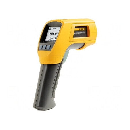 Pirometru LCD FLK-566 -40÷650°C -270÷1372°C | Electronic-mag.ro | Componente Electronice