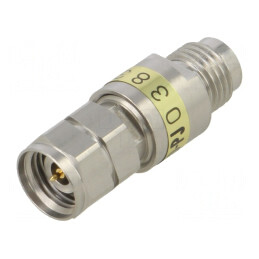 Conexiune: atenuator | 2.4mm-AT | pe cablu | drept | Placare: aurit | H2.4-AT(10)-PJ