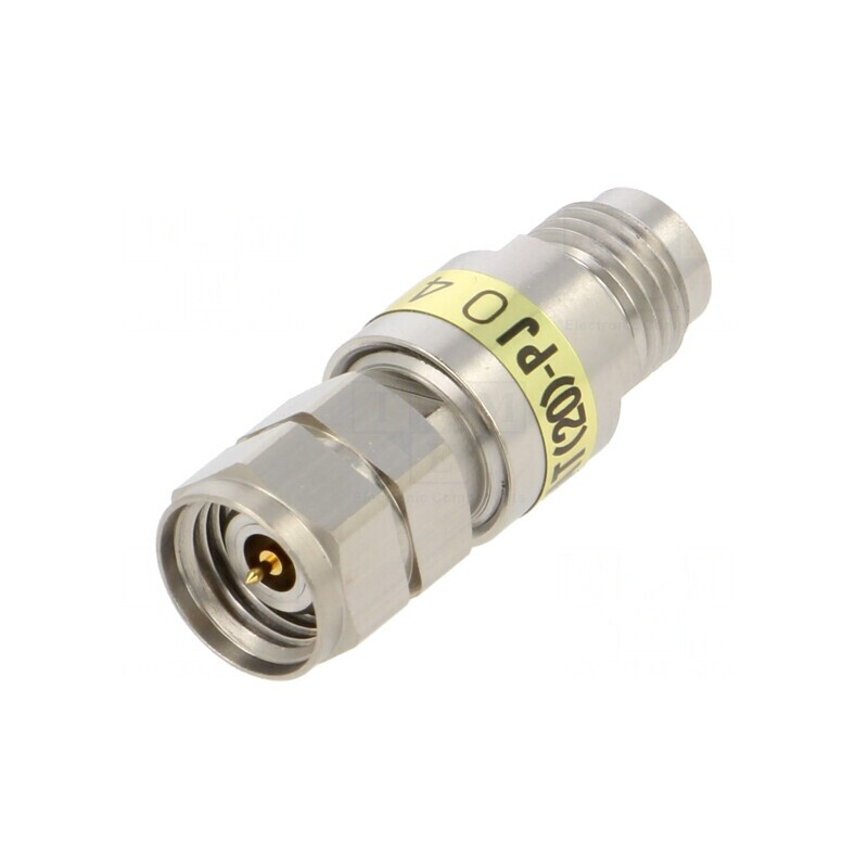 Atenuator 2.4mm pe Cablu Drept Placat cu Aur | Electronic-mag.ro | Componente Electronice