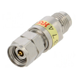 Conexiune: atenuator | 2.4mm-AT | pe cablu | drept | Placare: aurit | H2.4-AT(3)-PJ