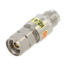 Conexiune: atenuator | 2.4mm-AT | pe cablu | drept | Placare: aurit | H2.4-AT(7)-PJ