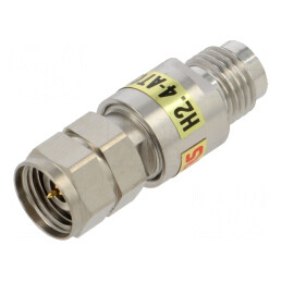 Atenuator 2.4mm aurit pe cablu drept | Electronic-mag.ro | Componente Electronice