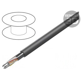 Cablu Xtra Guard 1 5x2x22AWG PVC Gri Închis 300V | Electronic-mag.ro | Componente Electronice