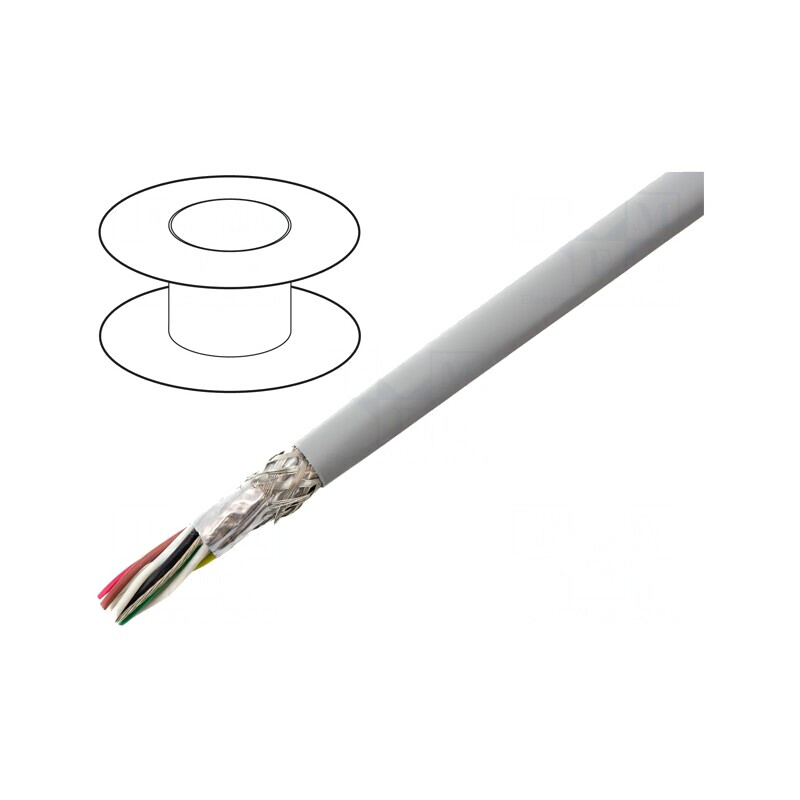 Cablu EcoCable Mini 6x2x22AWG MPPE Gri 30,5m | Electronic-mag.ro | Componente Electronice Cablu EcoCable Mini 6x2x22AWG MPPE Gri 30,5m | Electronic-mag.ro | Componente Electronice