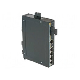 Switch PoE Ethernet neadministrabil 5 porturi 9-60VDC | Electronic-mag.ro | Componente Electronice