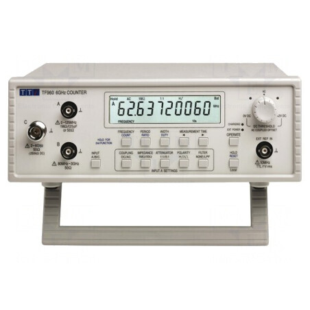 Aparat de Măsură Frecvență LCD 0,001-6000MHz 2 Canale | Electronic-mag.ro | Componente Electronice