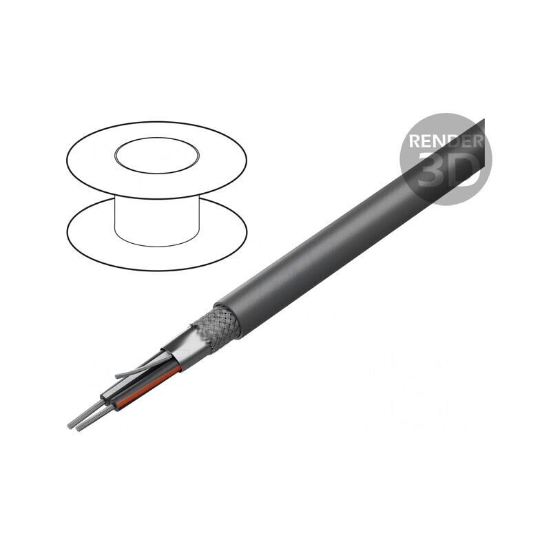 Cablu Xtra Guard 1 1x2x20AWG PVC Gri 30.5m | Electronic-mag.ro | Componente Electronice Cablu Xtra Guard 1 1x2x20AWG PVC Gri 30.5m | Electronic-mag.ro | Componente Electronice