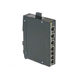 Switch PoE Ethernet 7 Porturi 9-60VDC | Electronic-mag.ro | Componente Electronice