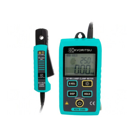 Multimetru Digital cu Pensetă LCD pentru Buclă de Curent, KEW2500 | Electronic-mag.ro | Componente Electronice