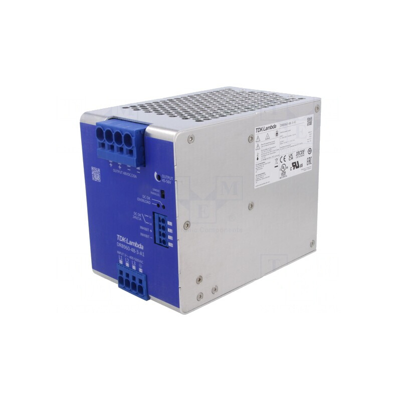 Alimentator Pulsatoriu DIN 48V 20A 960W | Electronic-mag.ro | Componente Electronice