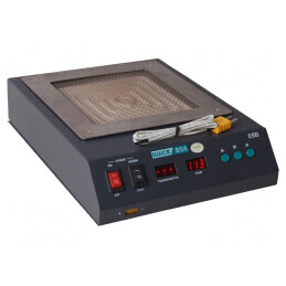 Preîncălzitor ESD 400W 130x130mm 230VAC 50-350°C EU | Electronic-mag.ro | Componente Electronice