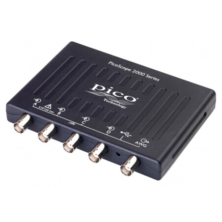 Osciloscop PC 25MHz 4 Canale 500Msps 8bit 20V PICOSCOPE 2405A | Electronic-mag.ro | Componente Electronice