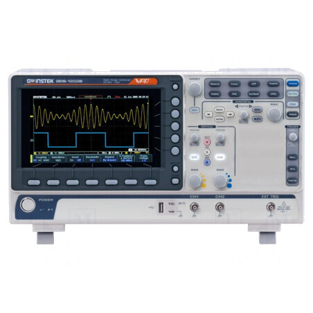 Osciloscop Digital 200MHz 2 Canale LCD 7" GDS-1202B | Electronic-mag.ro | Componente Electronice