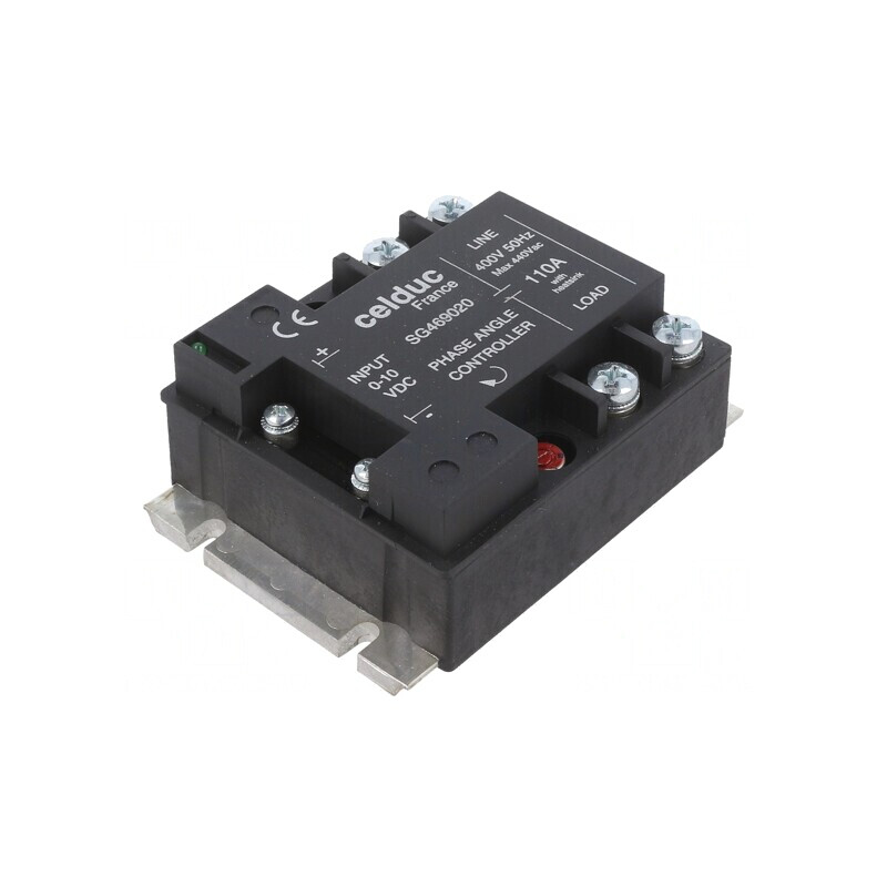 Releu Semiconductor 1-Fazat 110A 200-460VAC 0-10VDC | Electronic-mag.ro | Componente Electronice