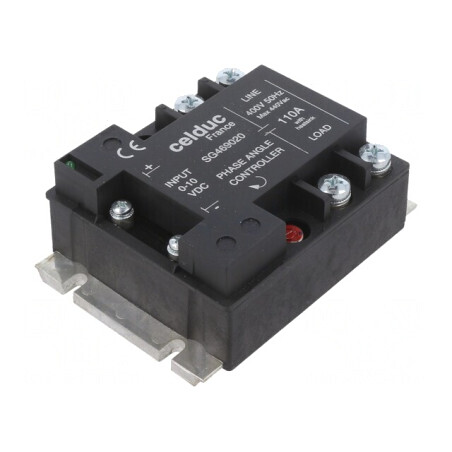 Releu Semiconductor 1-Fazat 110A 200-460VAC 0-10VDC | Electronic-mag.ro | Componente Electronice