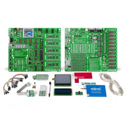 Kit Dezvoltare Microchip AVR Mikrolab XL | Electronic-mag.ro | Componente Electronice