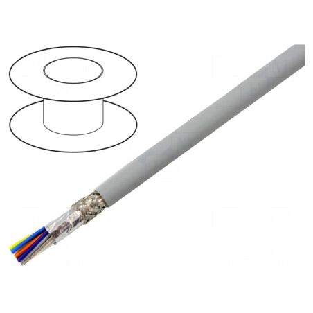 Cablu EcoCable Mini Gri 30,5m 300V | Electronic-mag.ro | Componente Electronice