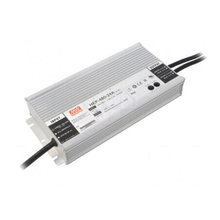 Alimentator Pulsatoriu pentru Lucru în Condiții Dificile HEP-480-24A | Electronic-mag.ro | Componente Electronice