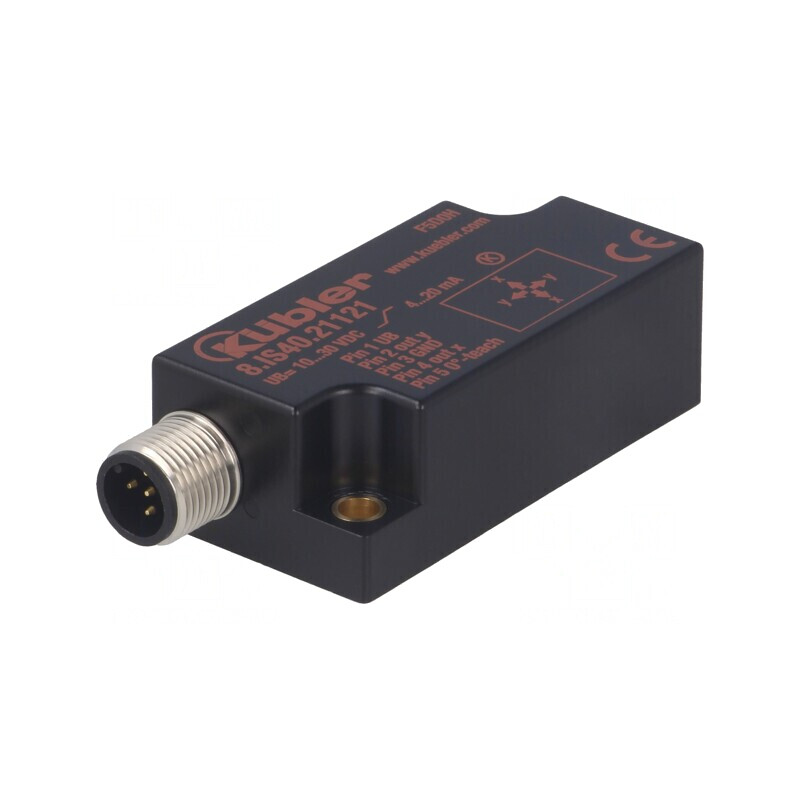 Senzor de Înclinare ±10° cu Terminal M12 și 2 Axe | Electronic-mag.ro | Componente Electronice
