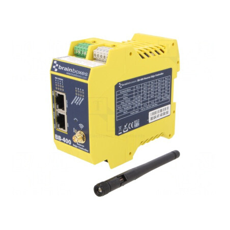 Controler Ethernet 3 Porturi pentru Șină DIN, 5-30VDC | Electronic-mag.ro | Componente Electronice