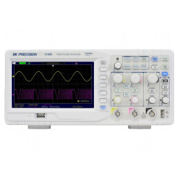 Osciloscop: digital | Ch: 2 | 100MHz | 1Gsps | 40kpts | LCD TFT 7" | 3,5ns | BK2190E