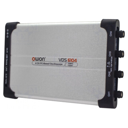 Osciloscop PC 100MHz 4 Canale VDS6104A | Electronic-mag.ro | Componente Electronice