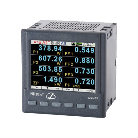 Aparat de măsură parametri rețea digital ND30IOT pentru montare | Electronic-mag.ro | Componente Electronice