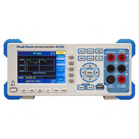 Multimetru de masă LCD TFT 480x320 AC 60mA-10A | Electronic-mag.ro | Componente Electronice