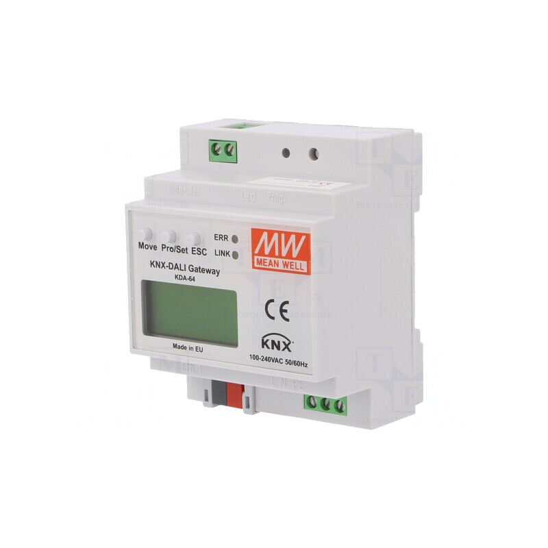 Convertor KNX-DALI pentru Șină DIN 110-240V | Electronic-mag.ro | Componente Electronice