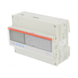 Contor Digital 3-Fazat LCD pentru Șină DIN