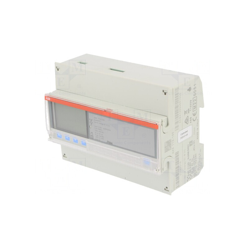 Contor Digital 3-Fazat LCD pentru Șină DIN | Electronic-mag.ro | Componente Electronice