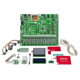 Kit Dezvoltare Microchip PIC16/PIC18 MIKROLAB | Electronic-mag.ro | Componente Electronice