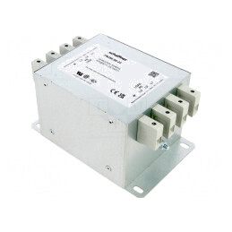 Filtru Anti-Interferențe Trifazic 440VAC FN356-50-33 | Electronic-mag.ro | Componente Electronice